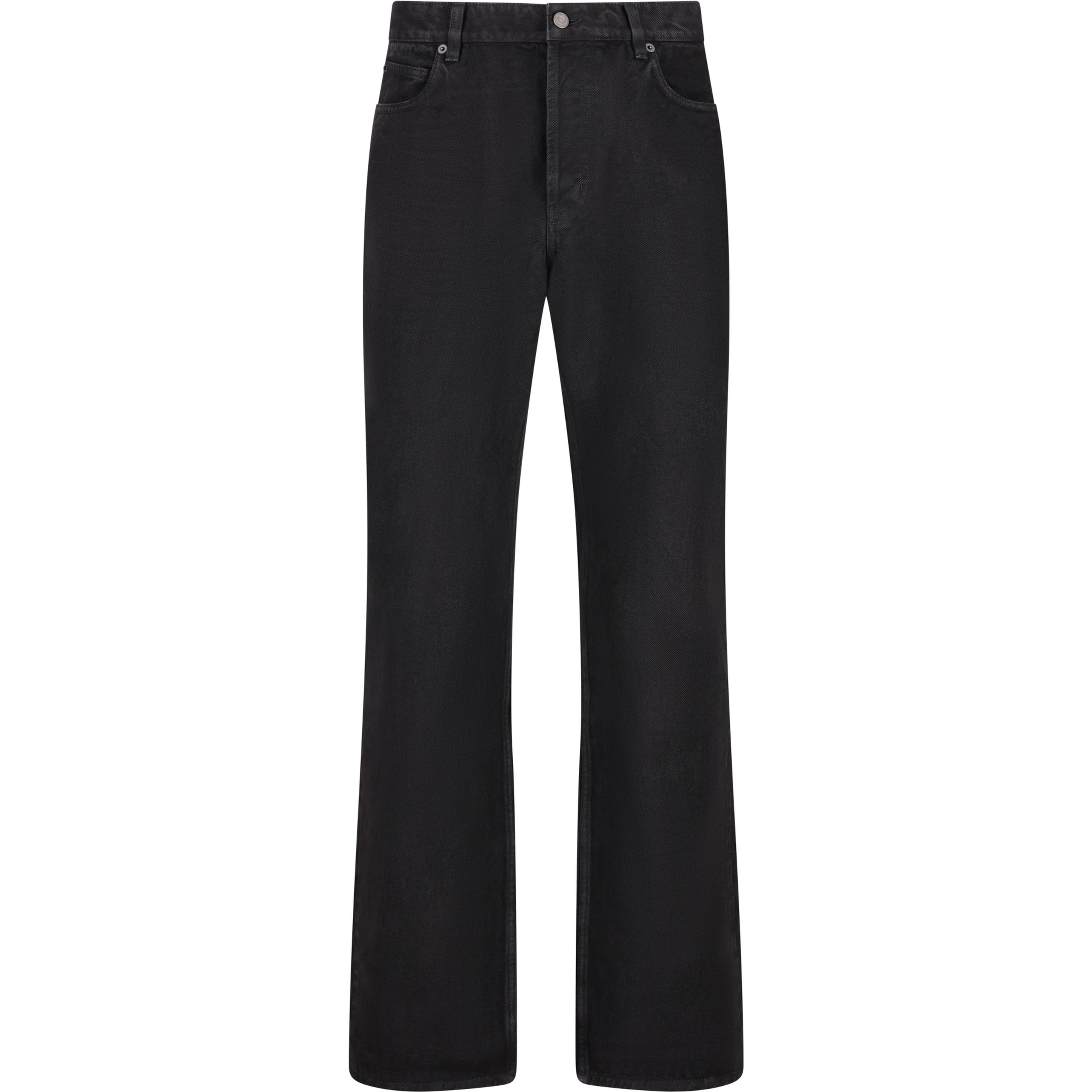 Straight-leg jeans