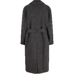 Saint Laurent  Coats Grey