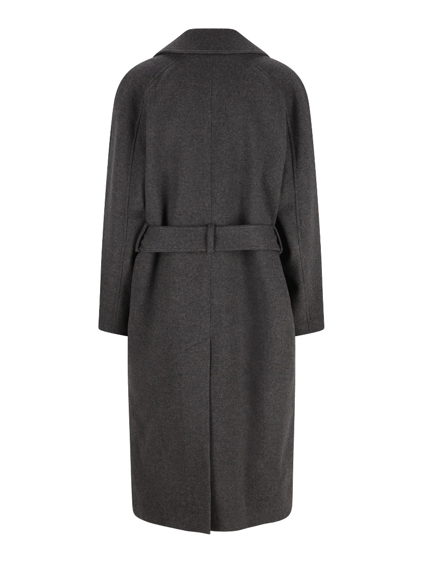 Saint Laurent  Coats Grey