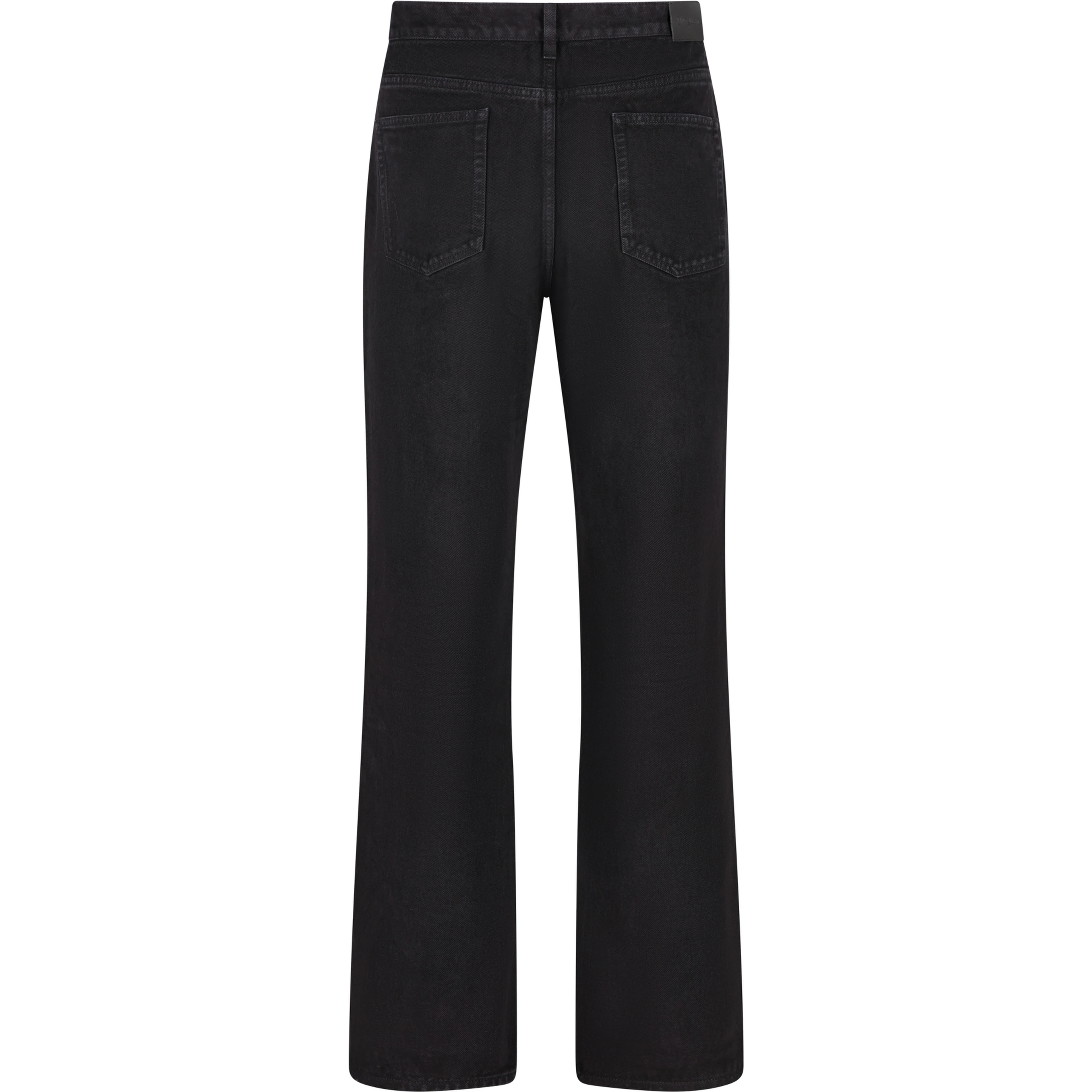 Straight-leg jeans