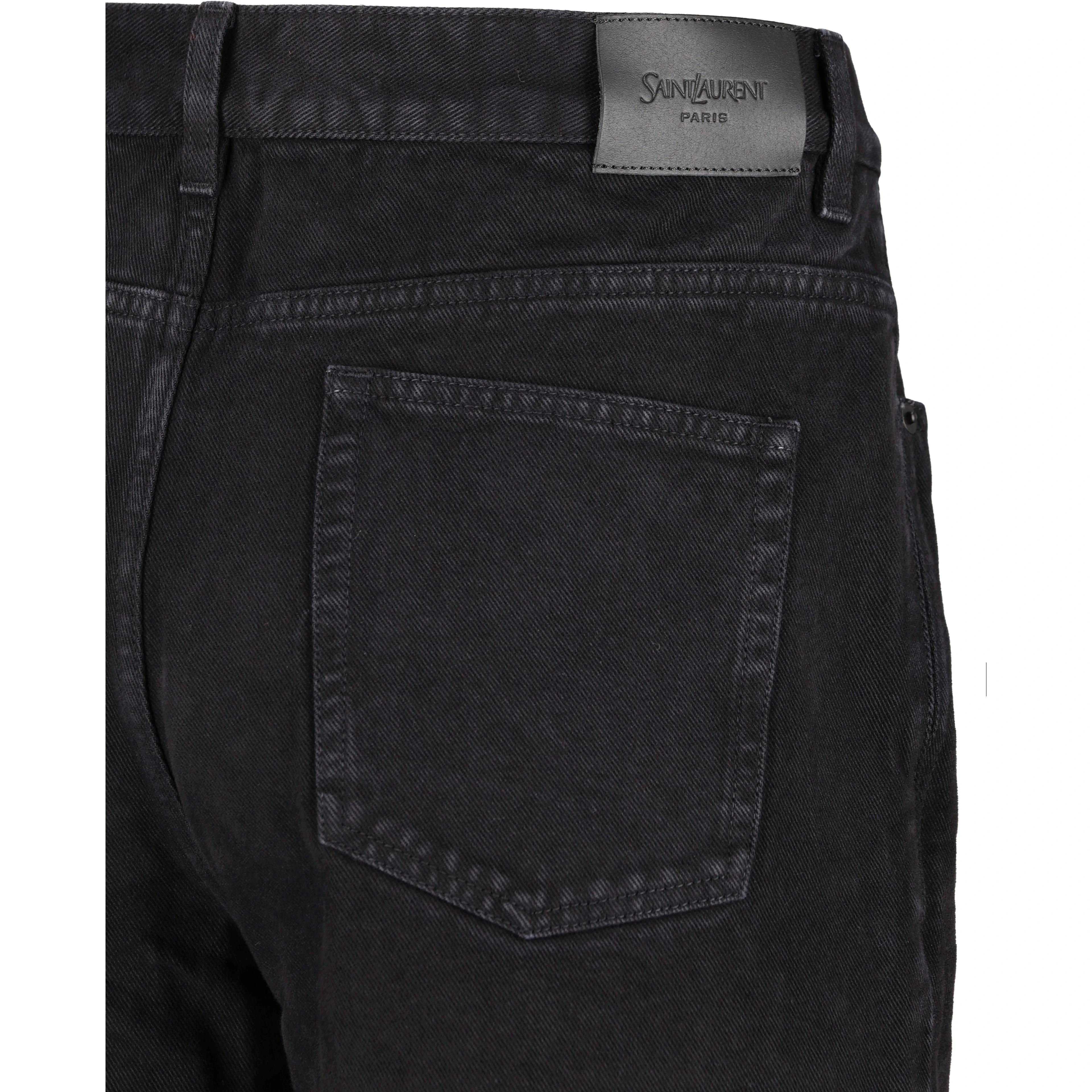 Straight-leg jeans