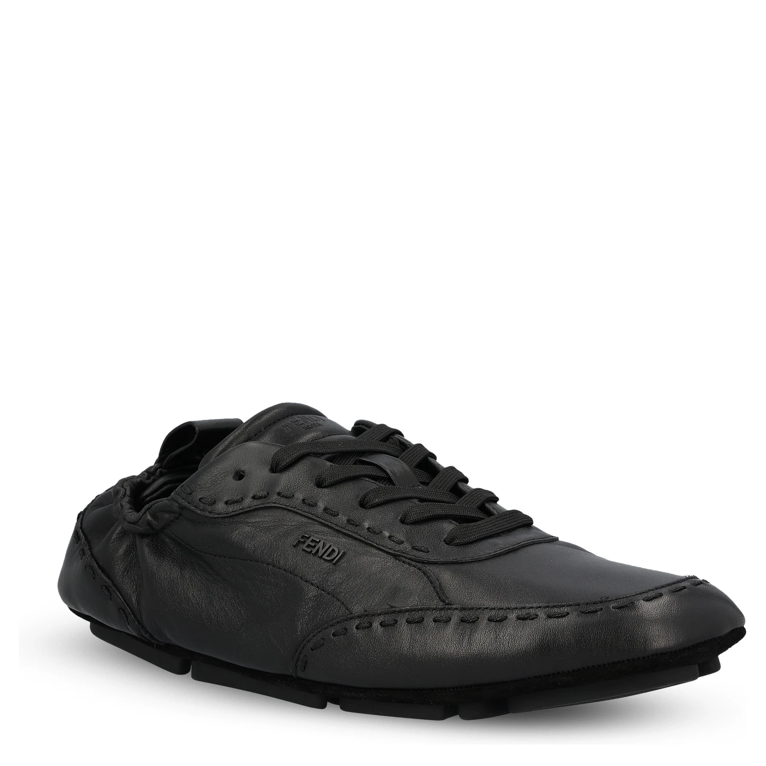 Fit lace-up sneakers