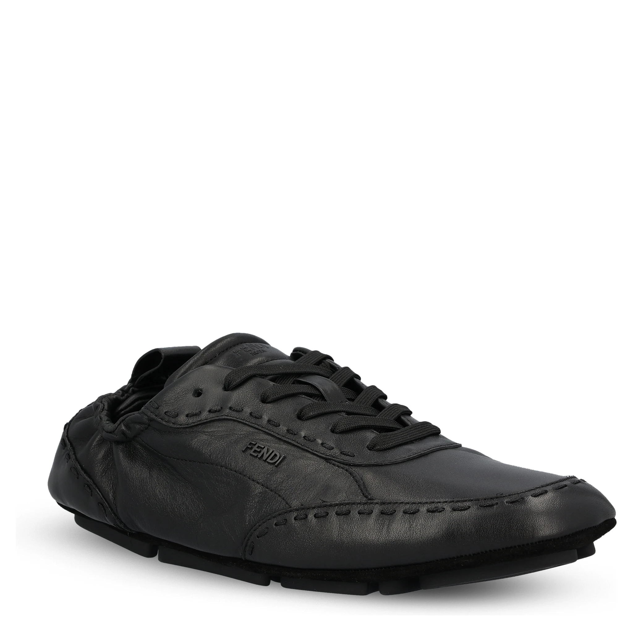 Fit lace-up sneakers