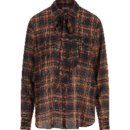 Lavallière tartan shirt