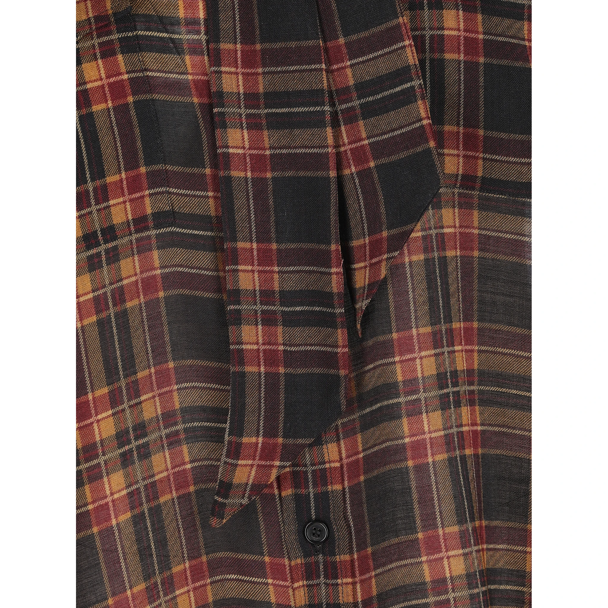 Lavallière tartan shirt