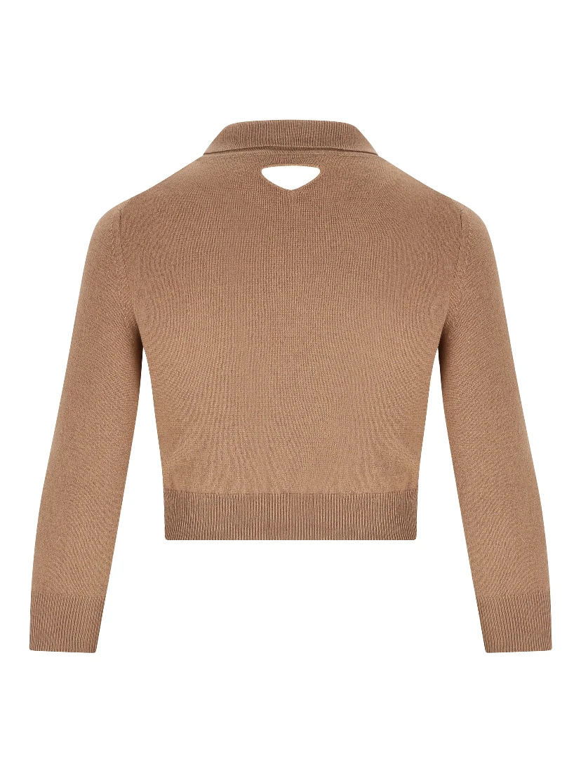 Prada Sweaters Camel