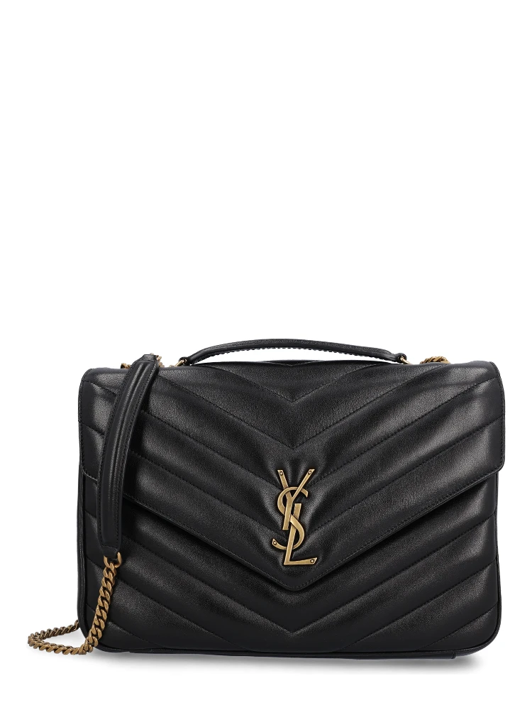 black Saint Laurent Loulou large