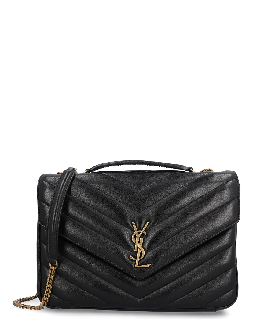 black Saint Laurent Loulou large