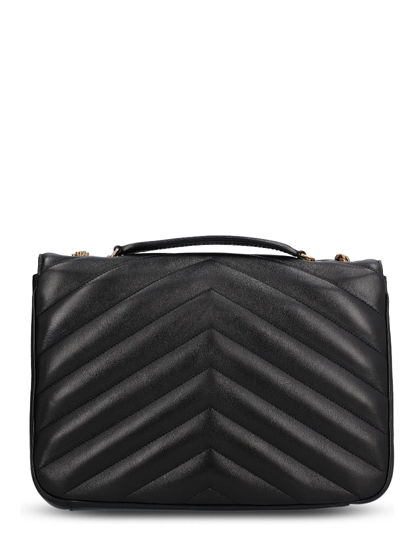 black Saint Laurent Loulou large