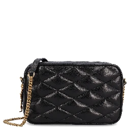 Quilted shoulder bag