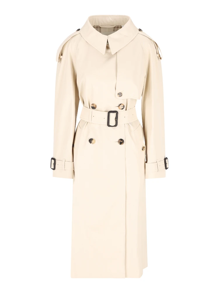 Trerose storm-shield buckled trench coat