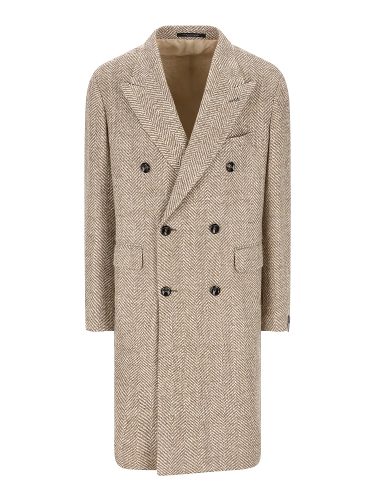 Tagliatore Coats Dove Grey