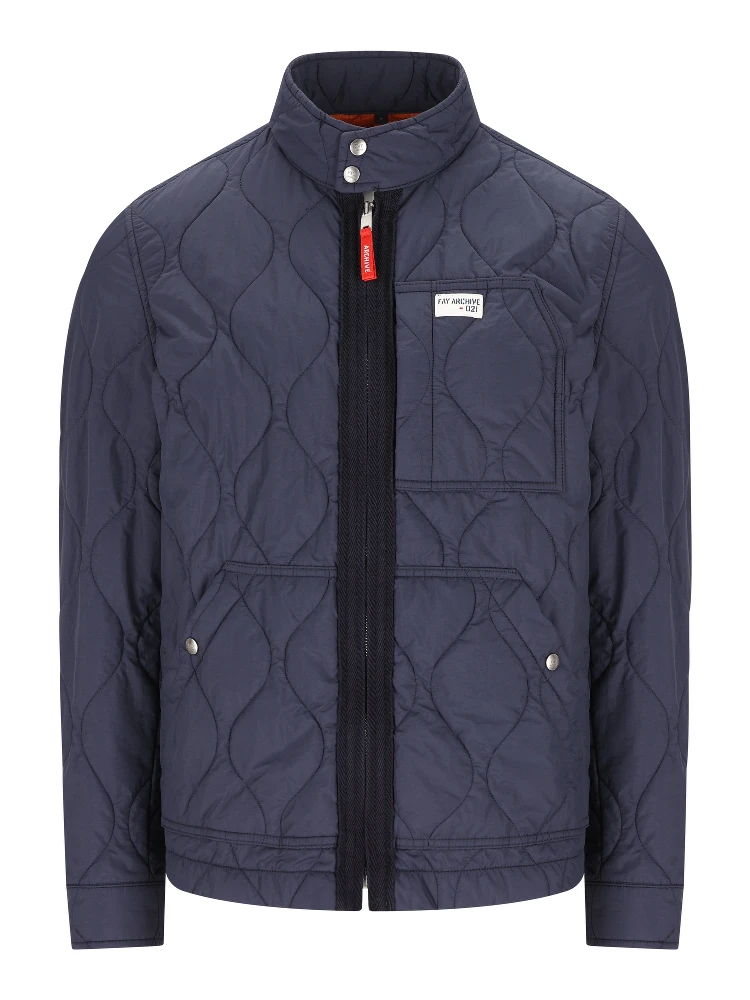 Fay Jackets Blue