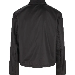 logo-plaque cropped jacket