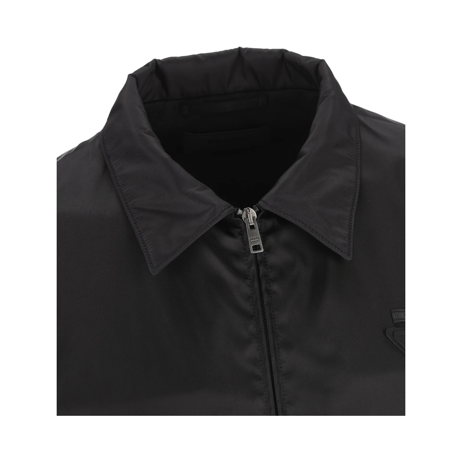 logo-plaque cropped jacket