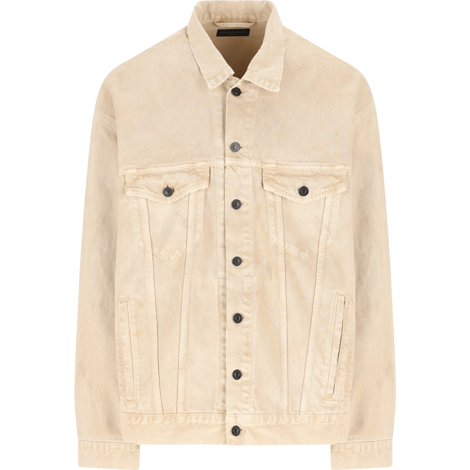 Logo-print denim jacket