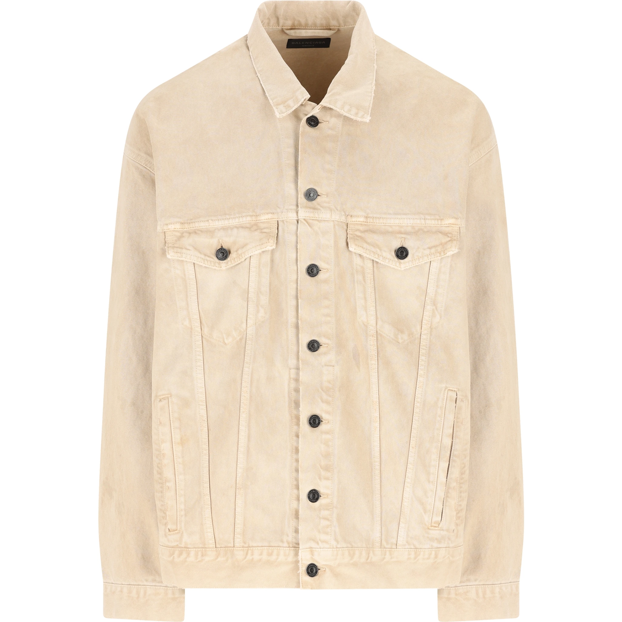 Logo-print denim jacket