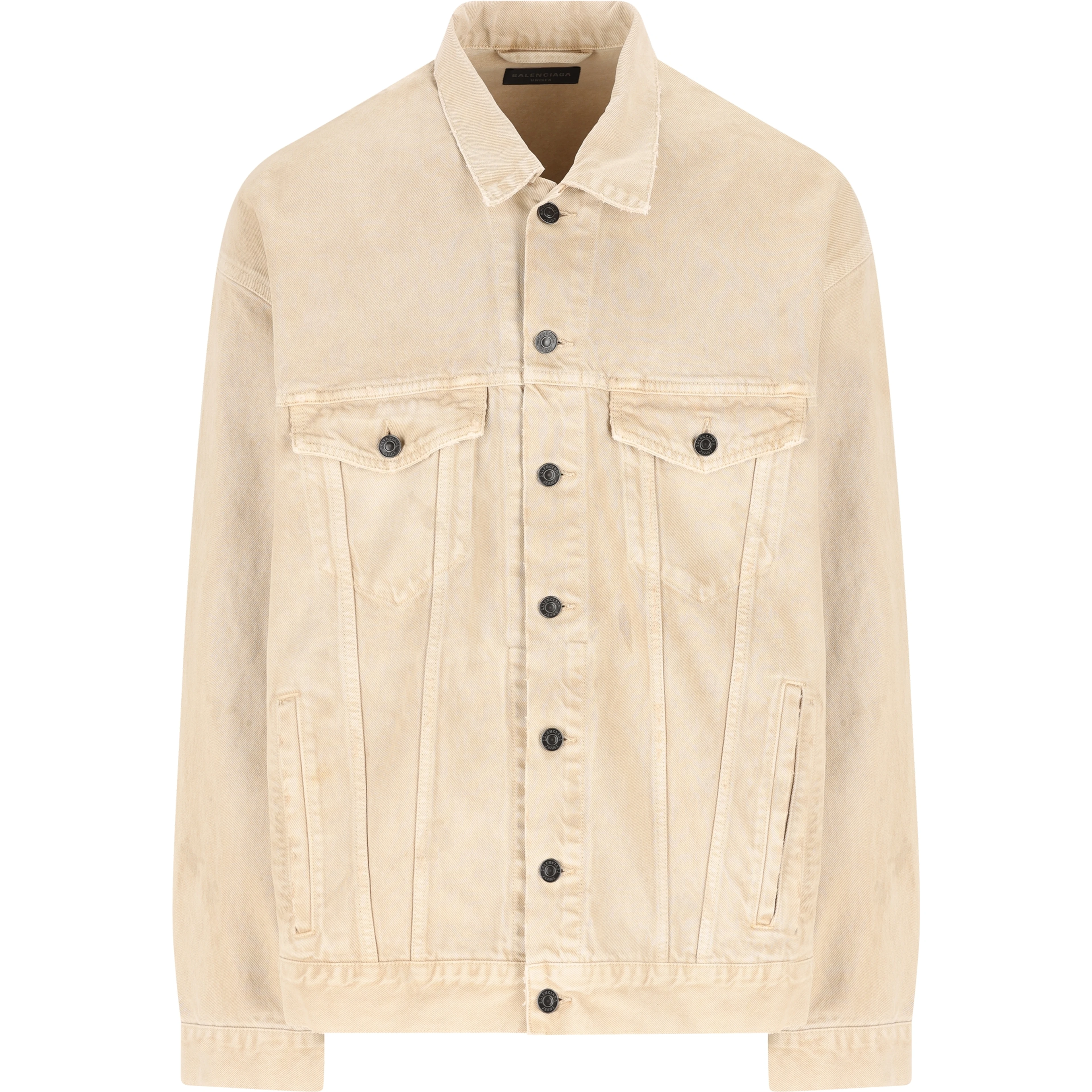 Logo-print denim jacket