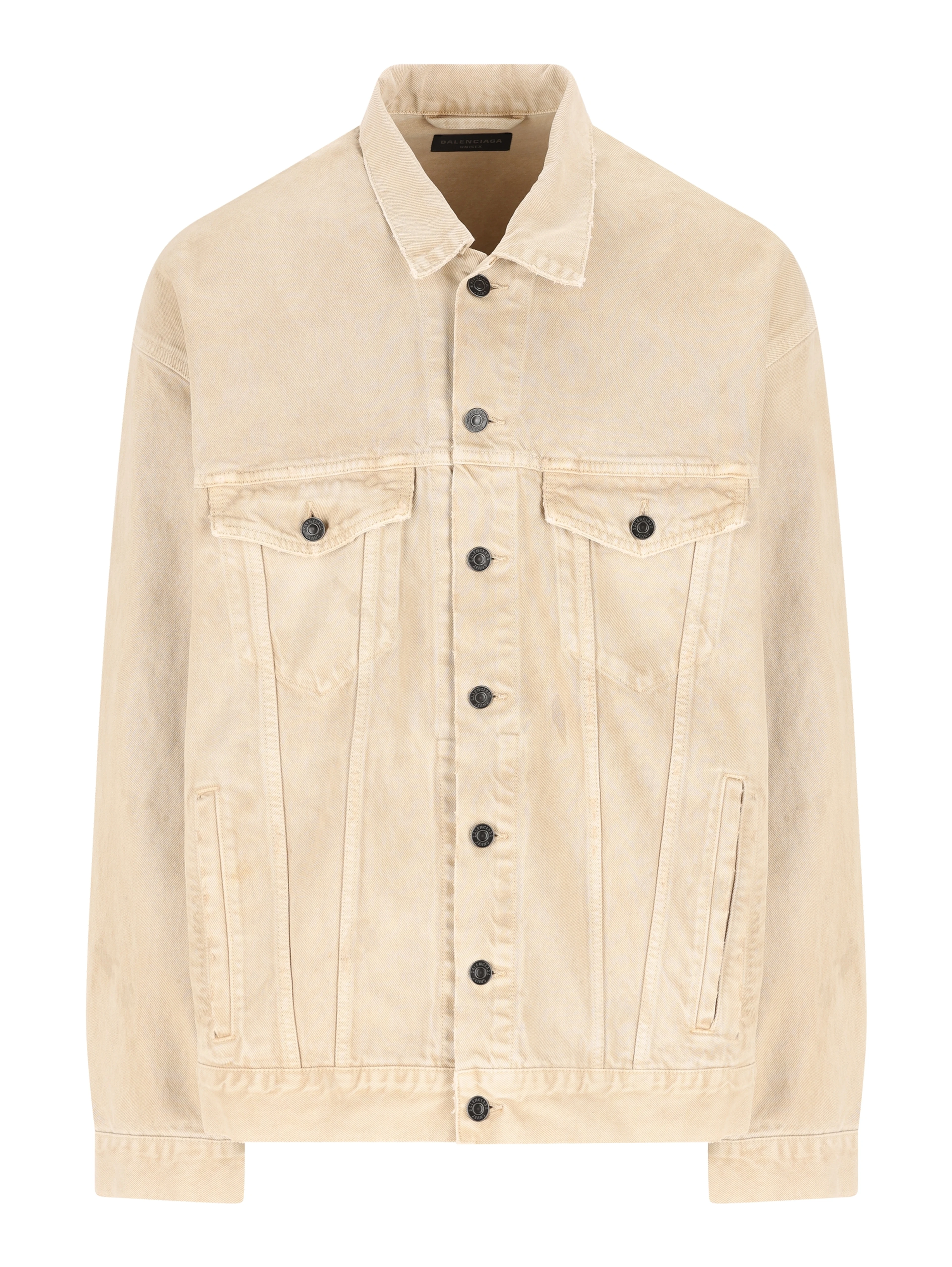 Logo-print denim jacket