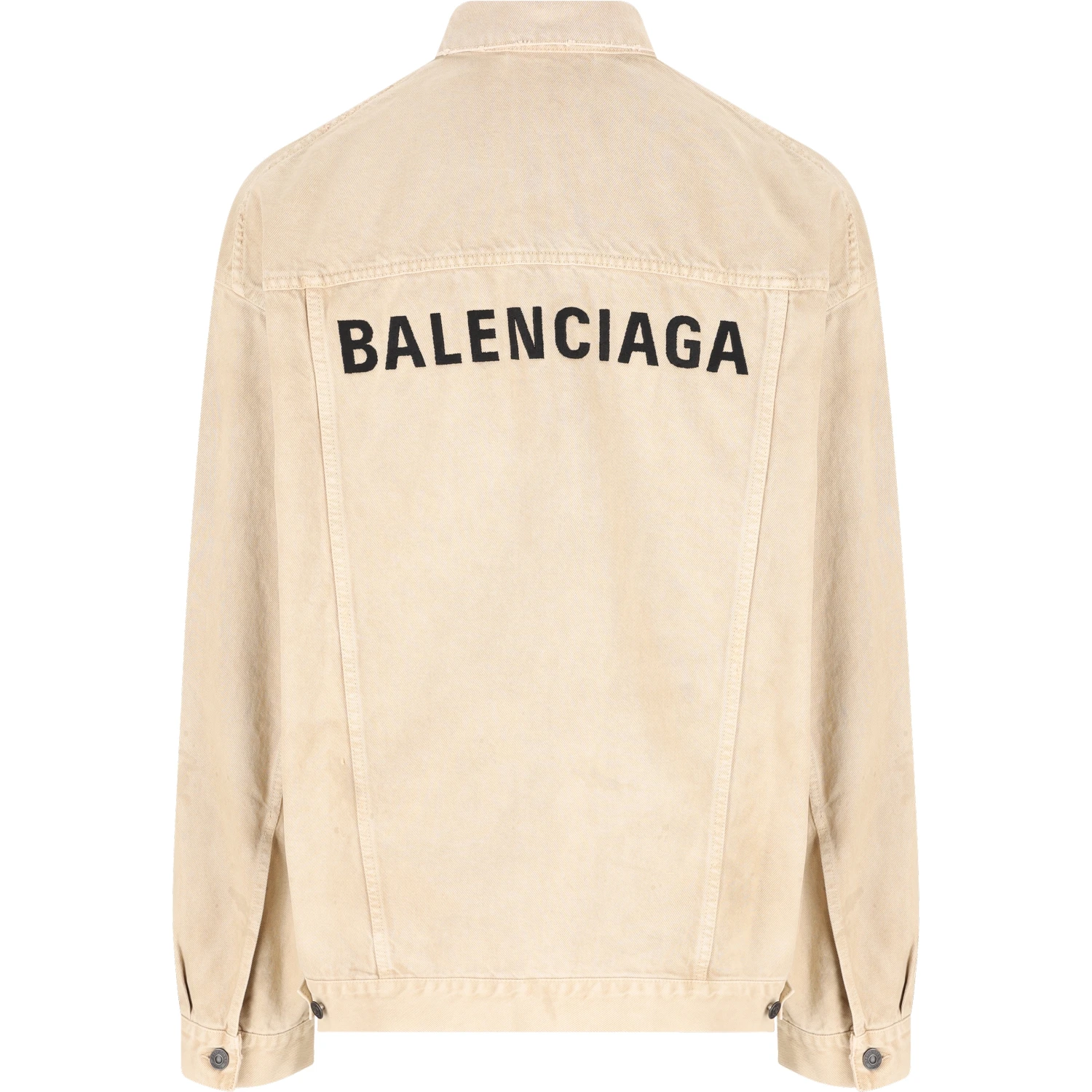 Logo-print denim jacket