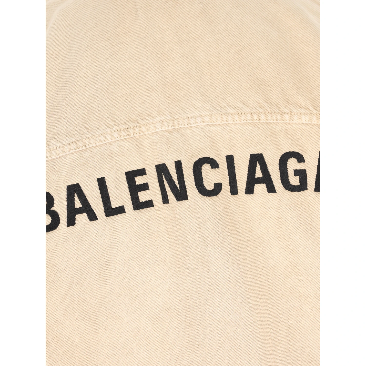 Logo-print denim jacket