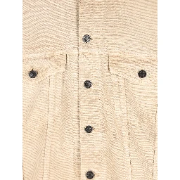 Logo-print denim jacket
