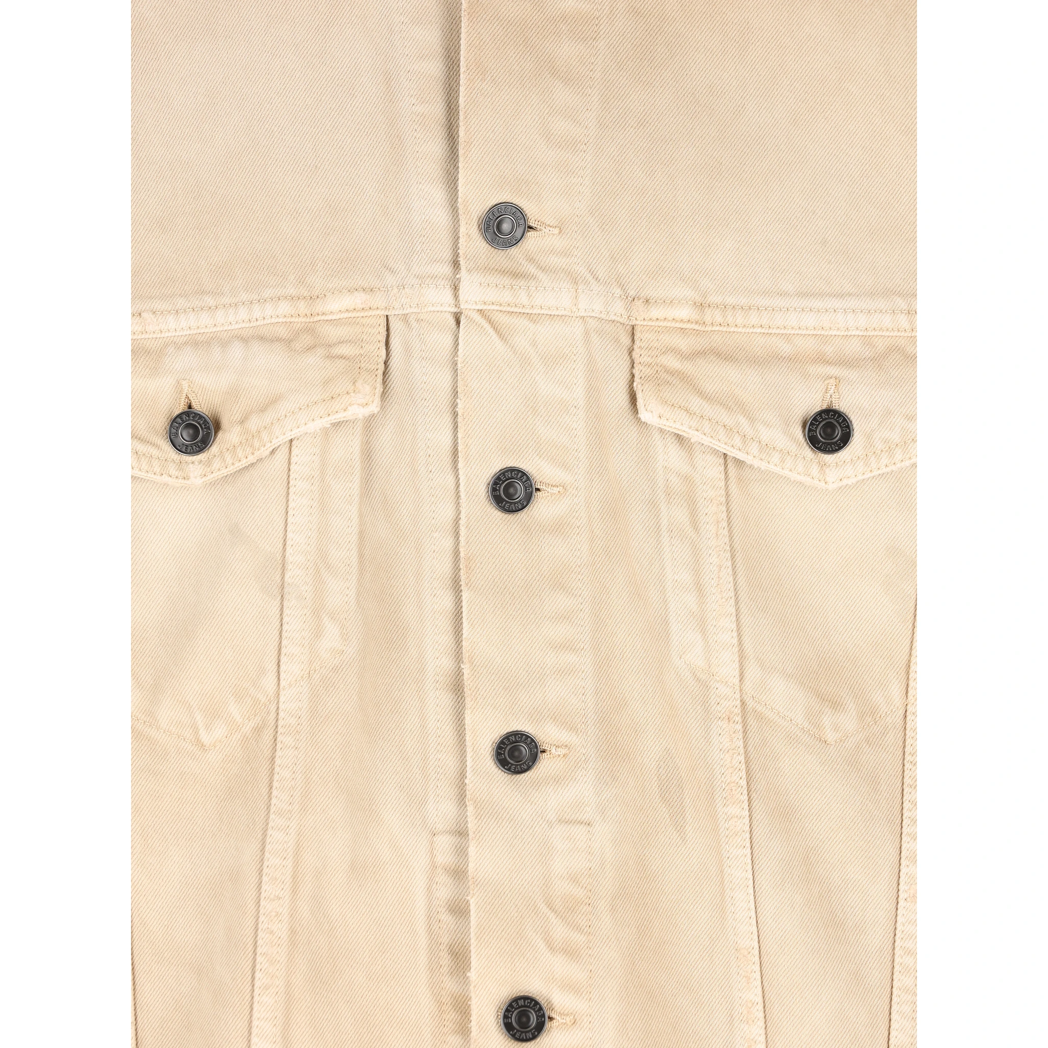 Logo-print denim jacket