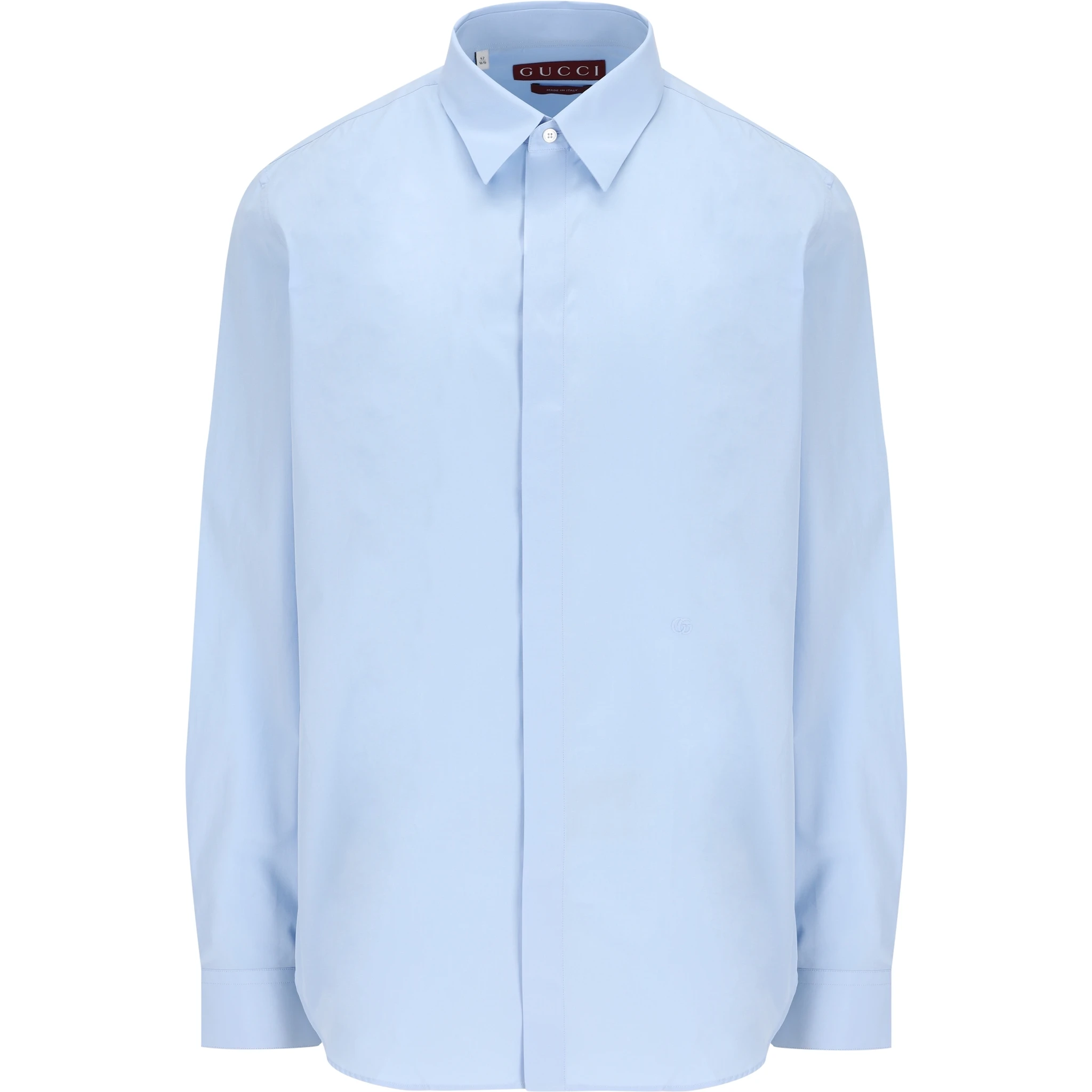 Long-sleeve cotton shirt