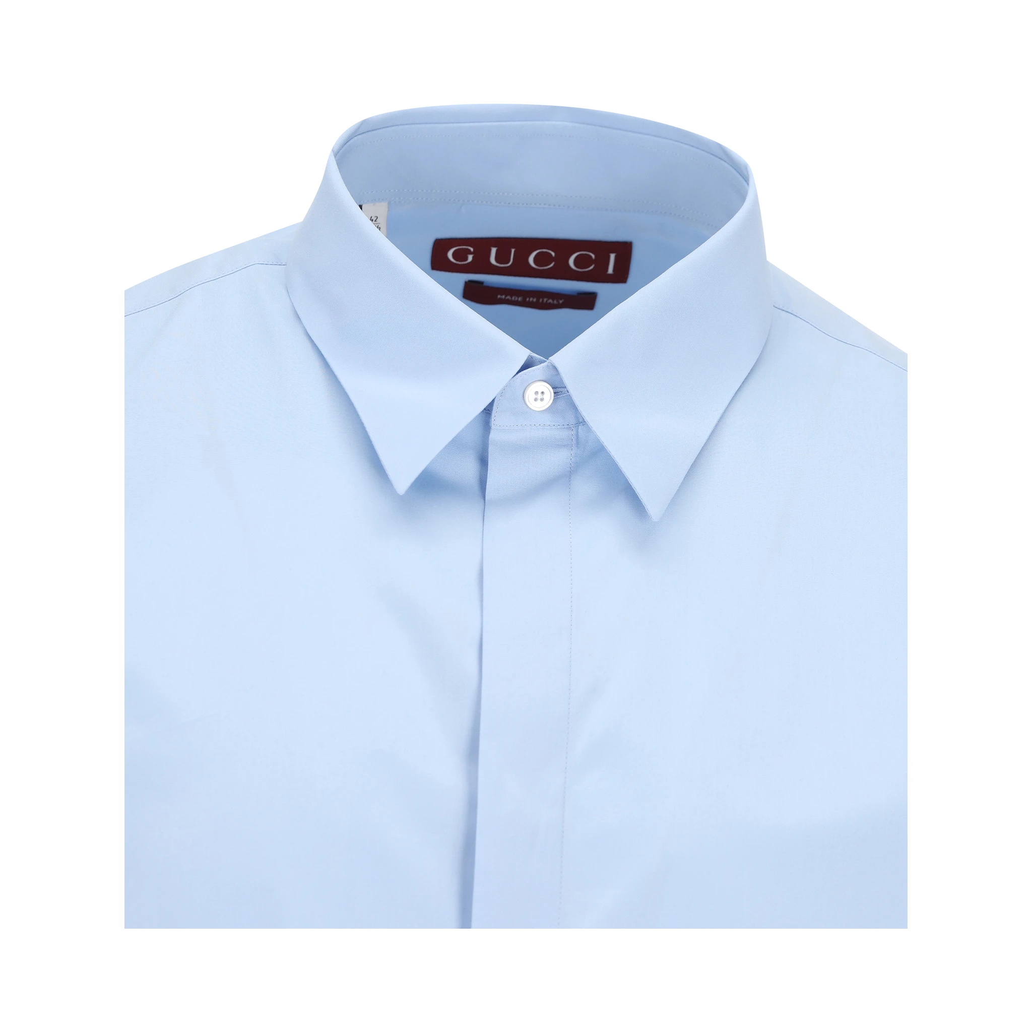 Long-sleeve cotton shirt