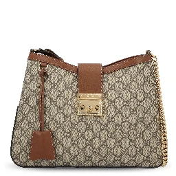 Medium Padlock GG shoulder bag