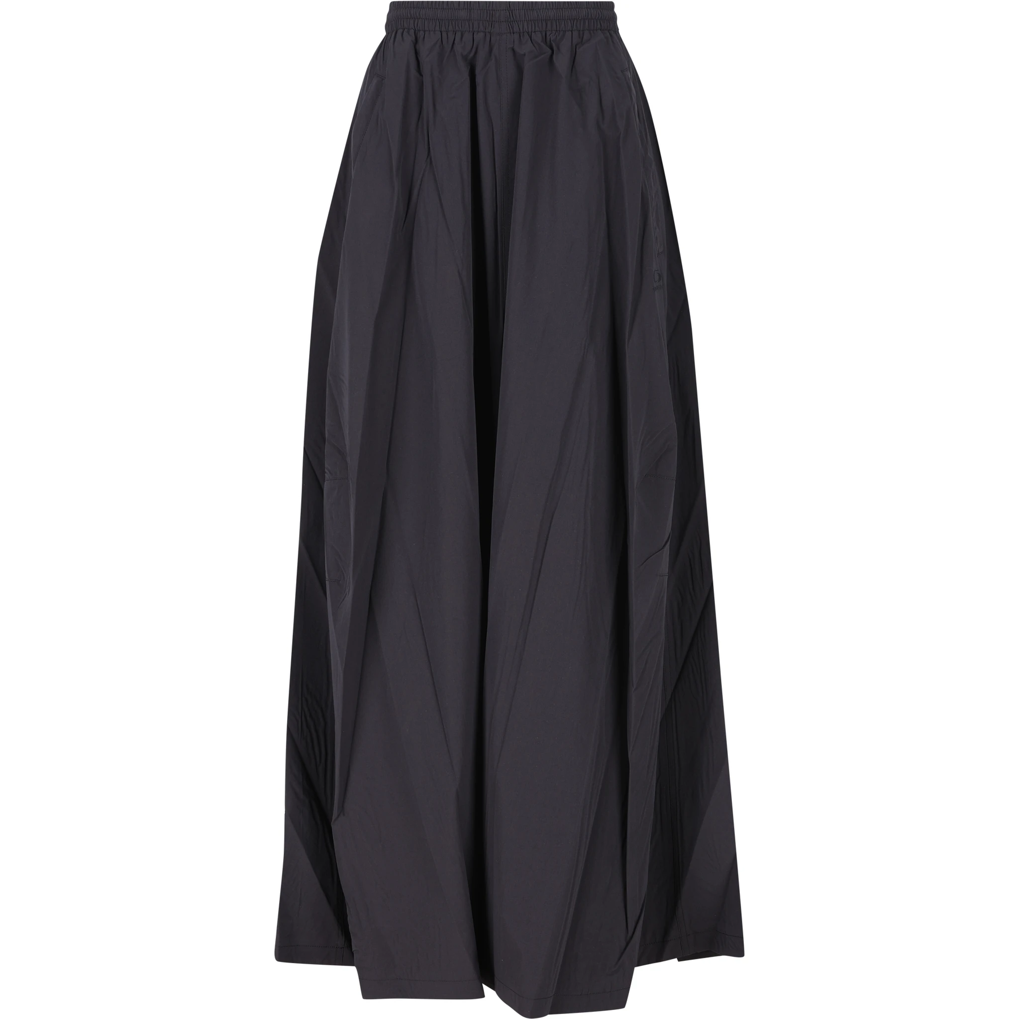Elasticated-waist pocket skirt