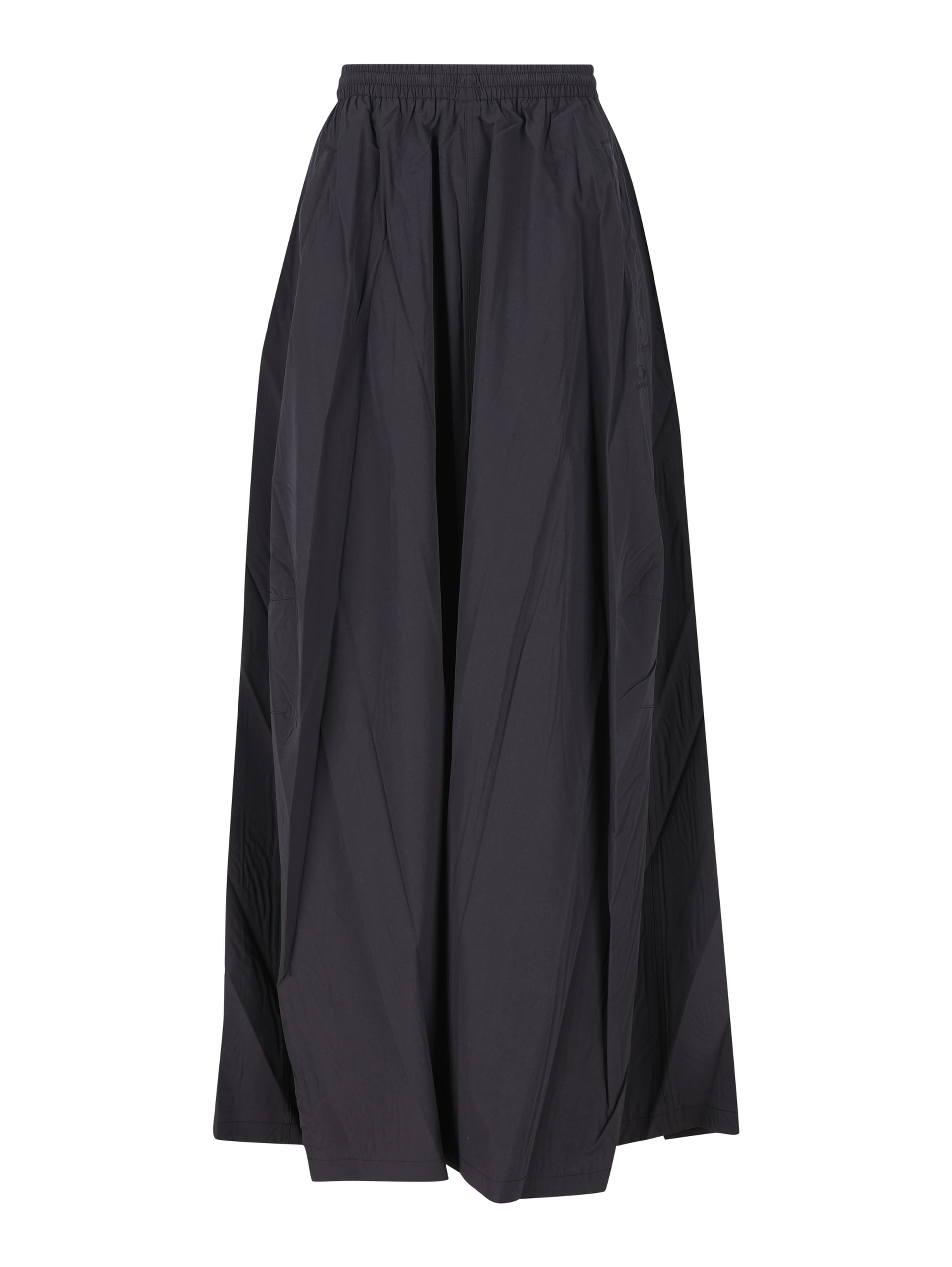 Elasticated-waist pocket skirt