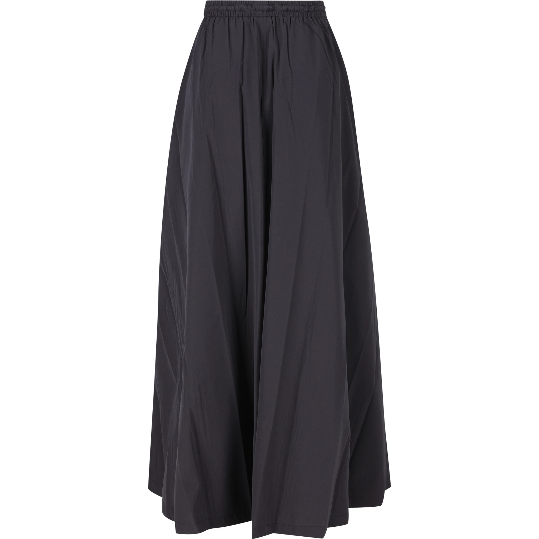 Elasticated-waist pocket skirt