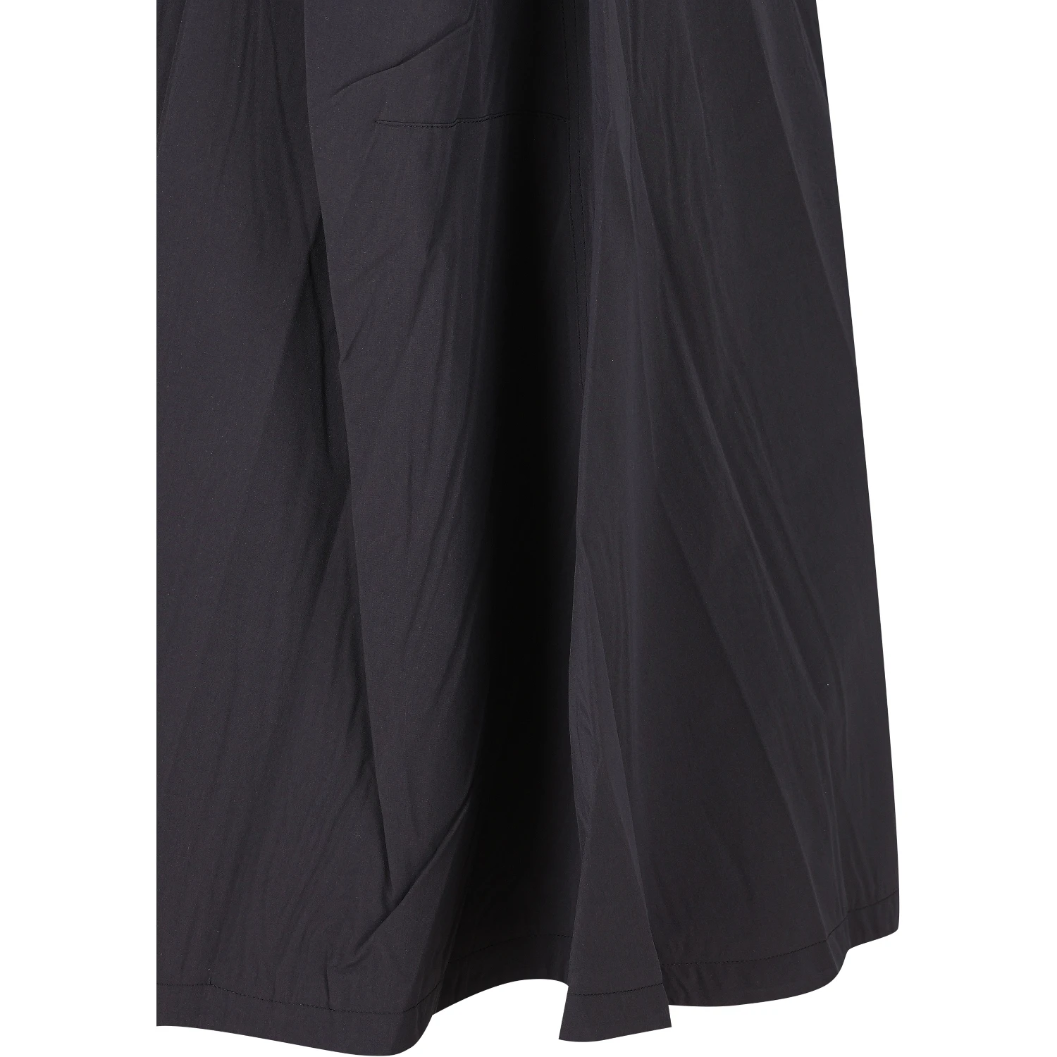 Elasticated-waist pocket skirt