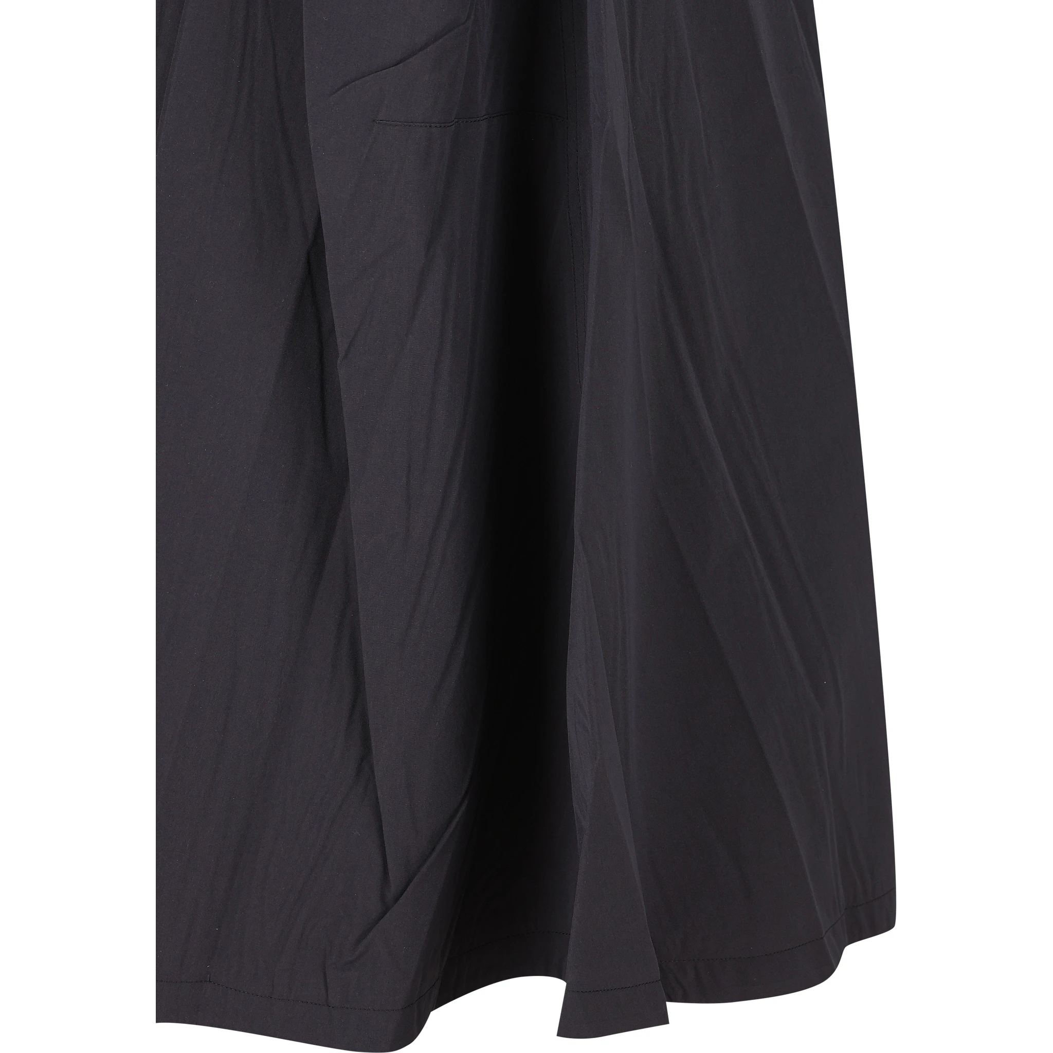 Elasticated-waist pocket skirt