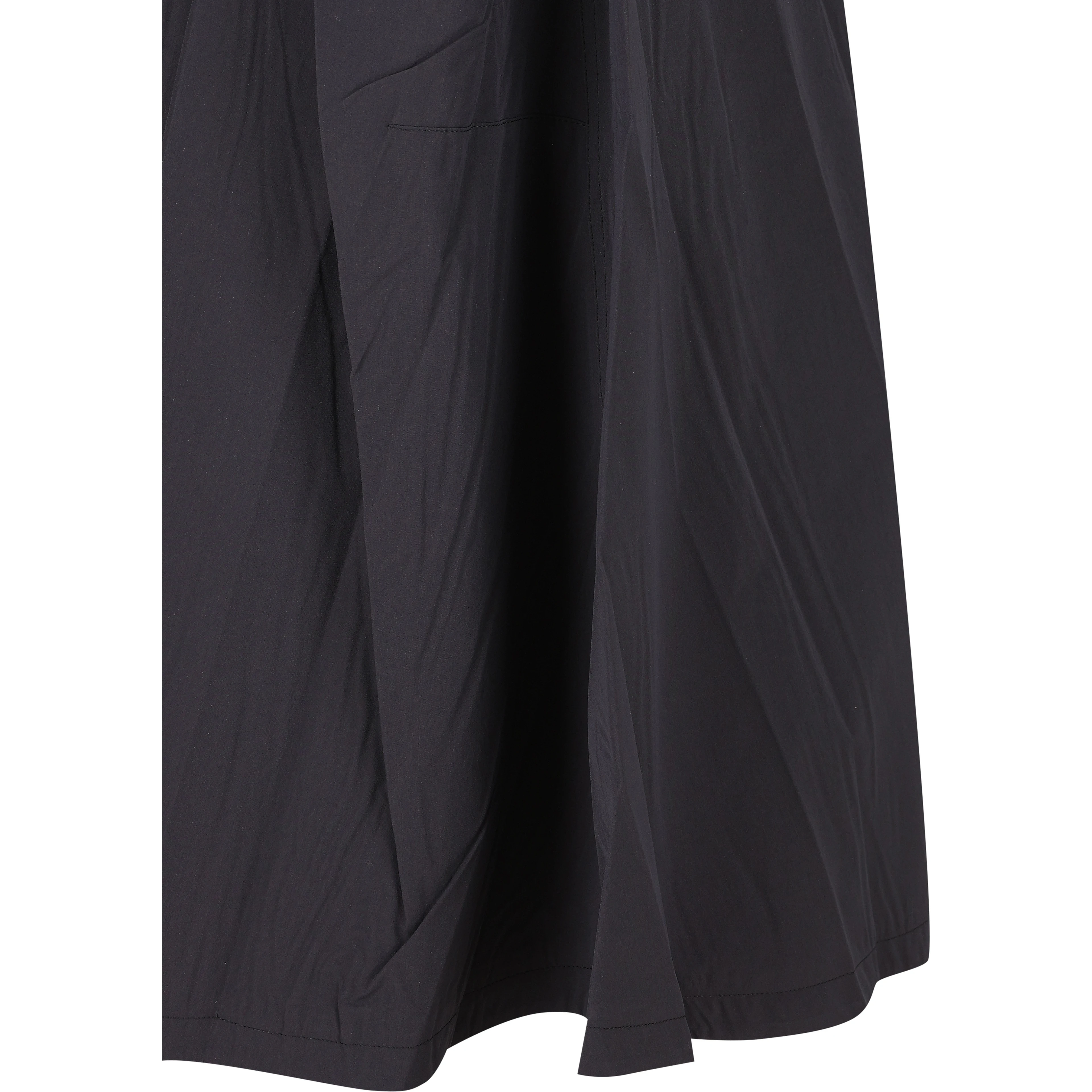 Elasticated-waist pocket skirt