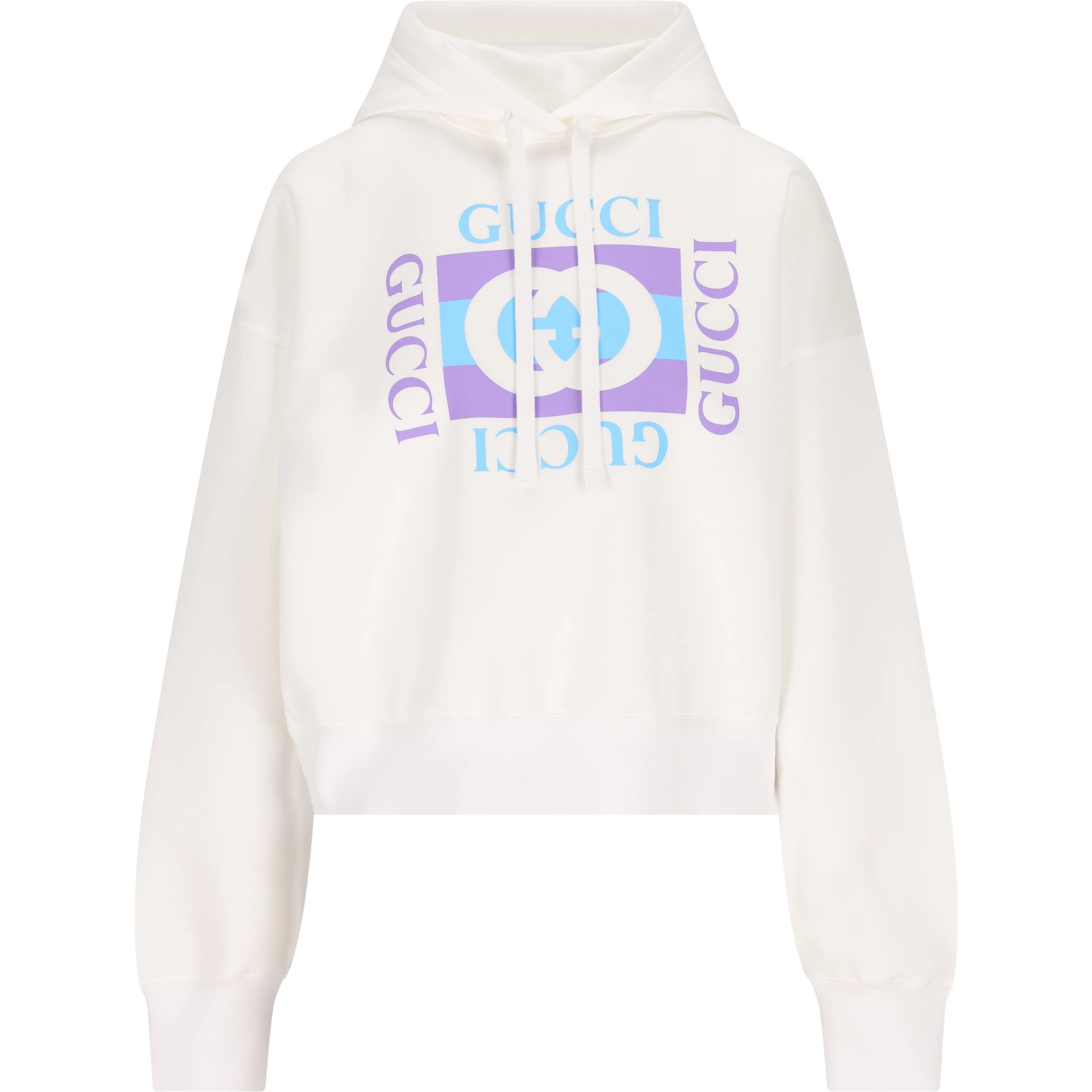 logo-print hoodie