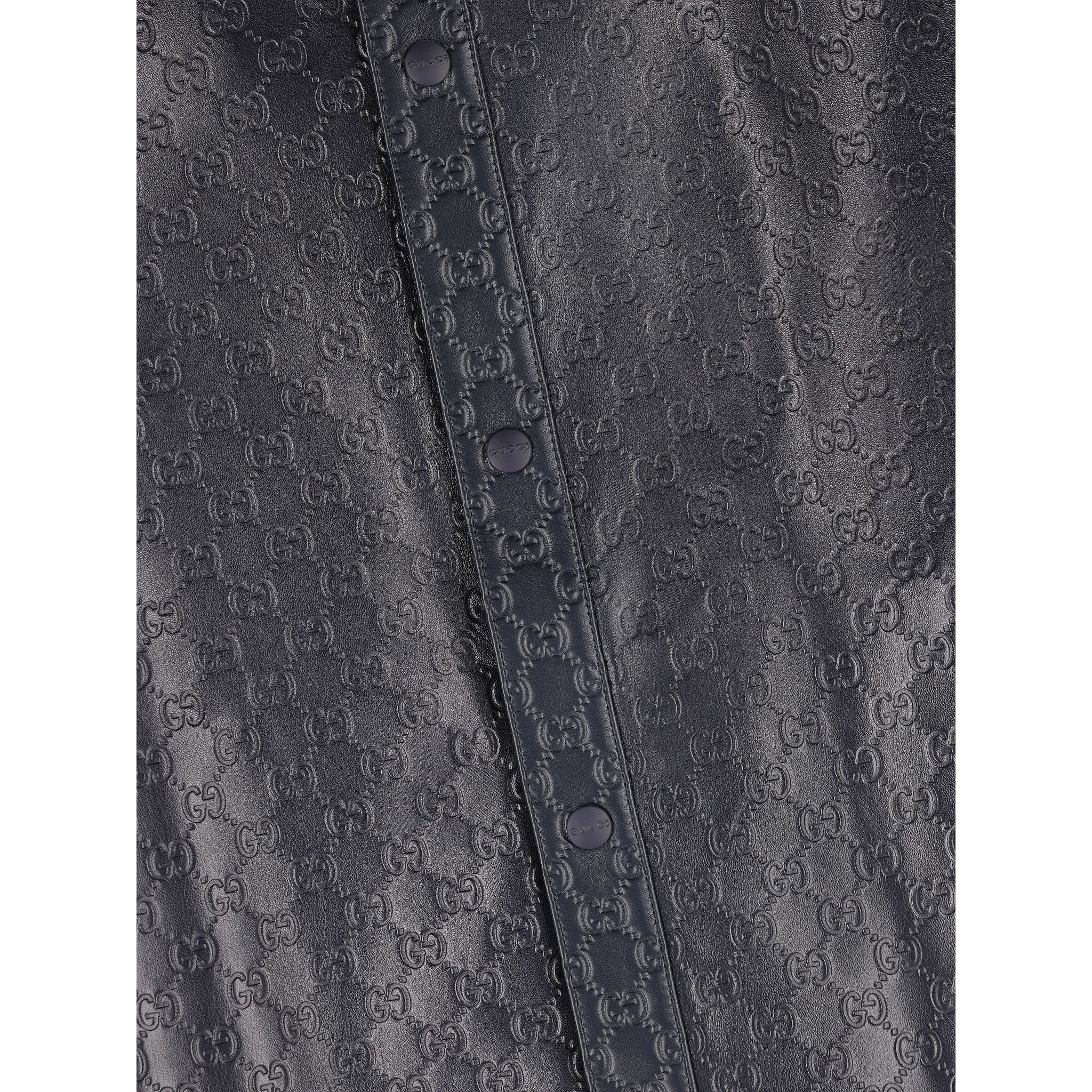 Leather Shirt GG