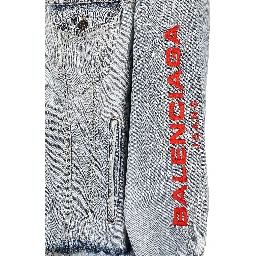 Hooded denim jacket
