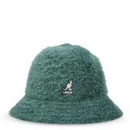 Black Angora Blend Furgora Casual Hat