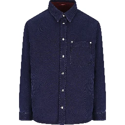 Gucci Reversible Denim Flannel Shirt