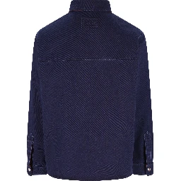 Gucci Reversible Denim Flannel Shirt