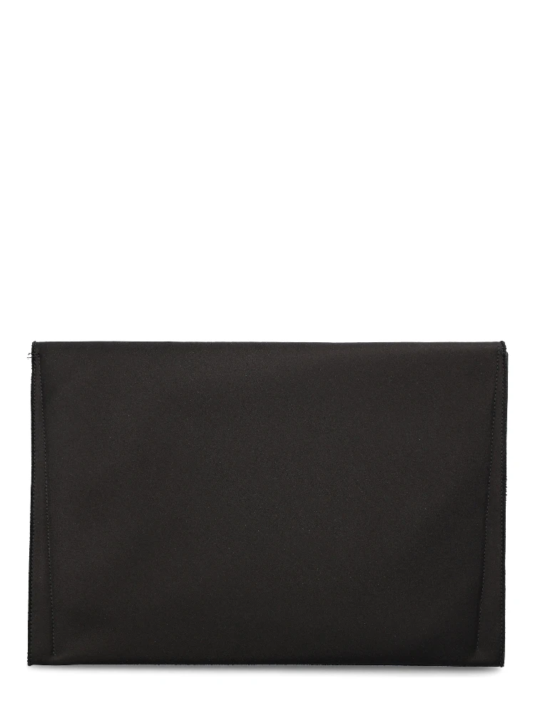 Paris 1952 embroidered satin clutch alternative