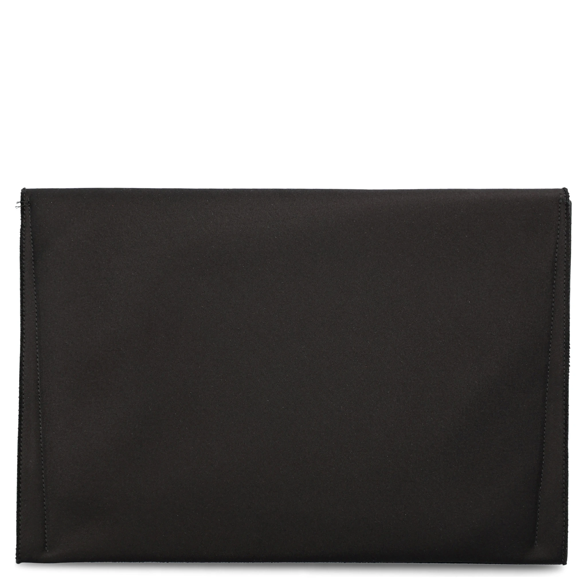 Paris 1952 embroidered satin clutch