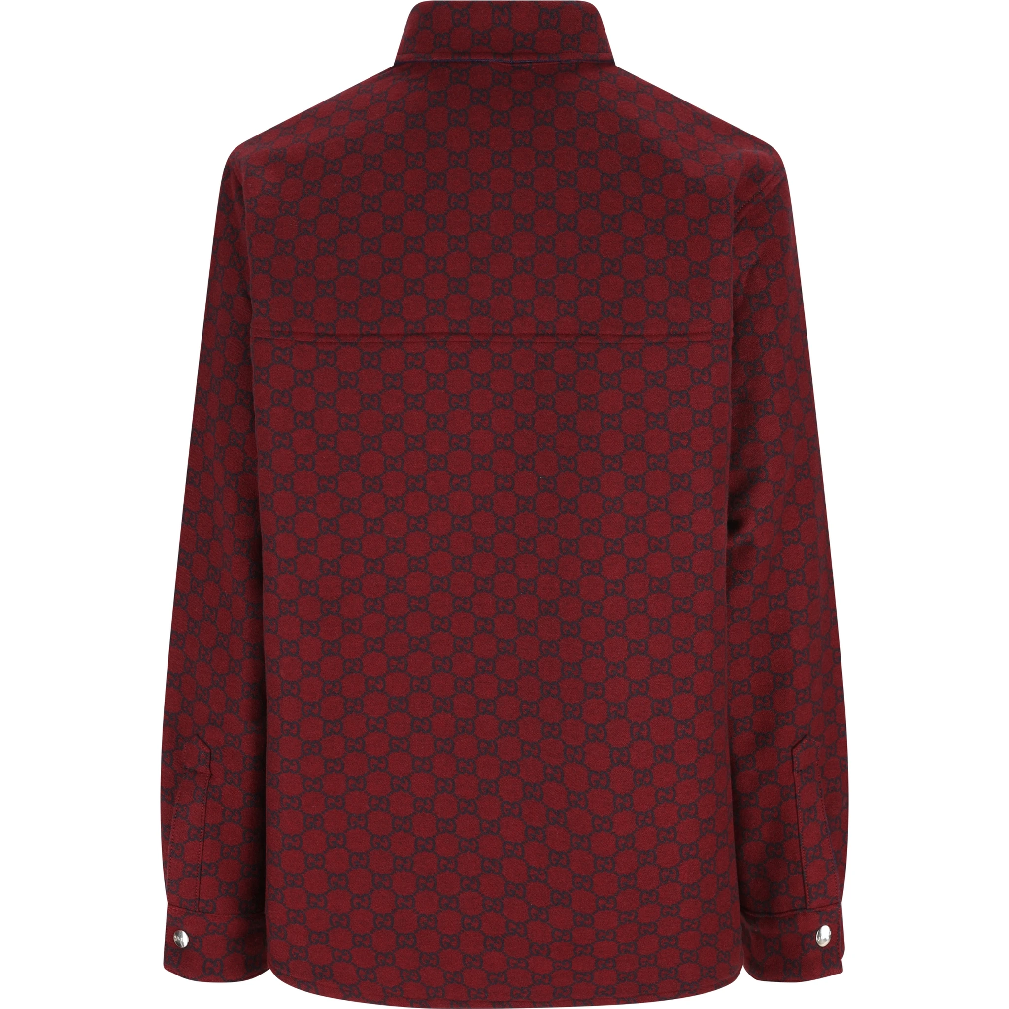 Gucci Reversible Denim Flannel Shirt