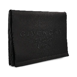 Paris 1952 embroidered satin clutch