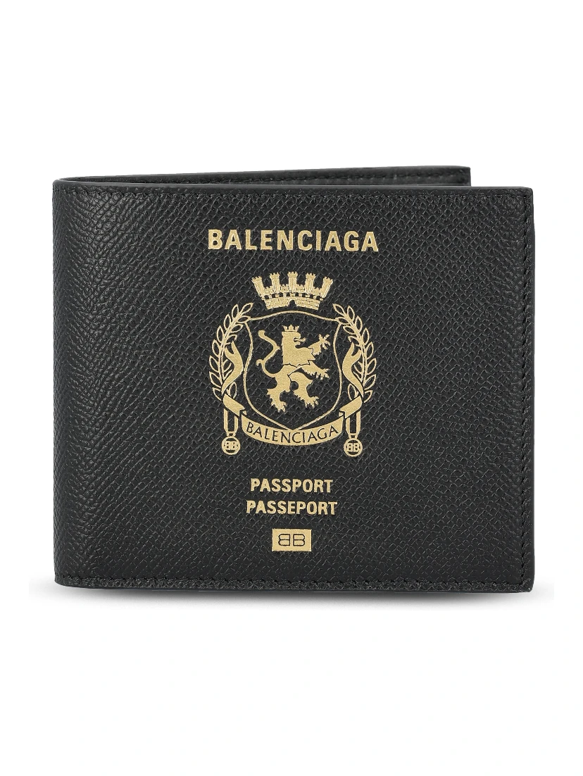Balenciaga Wallets Black
