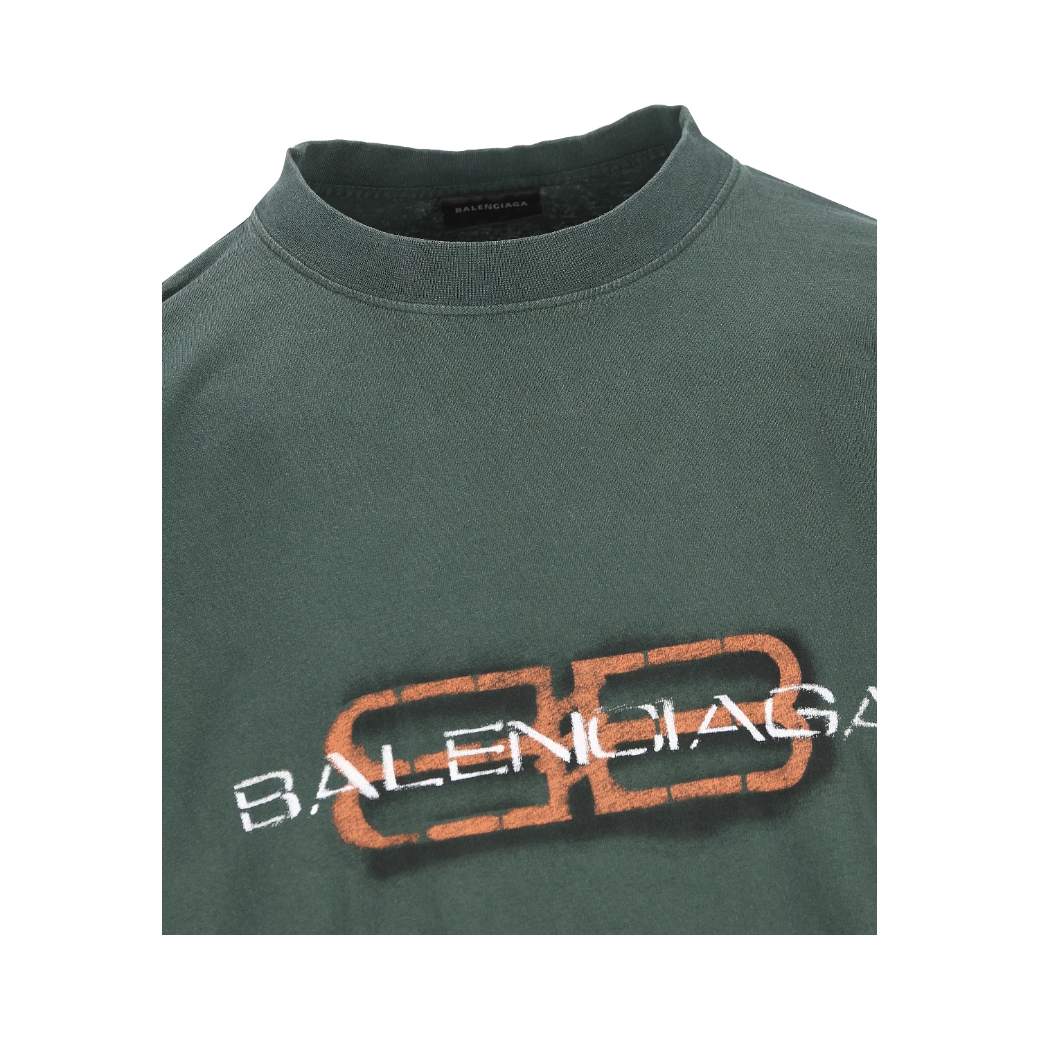 Balenciaga T-shirts and Polos Green