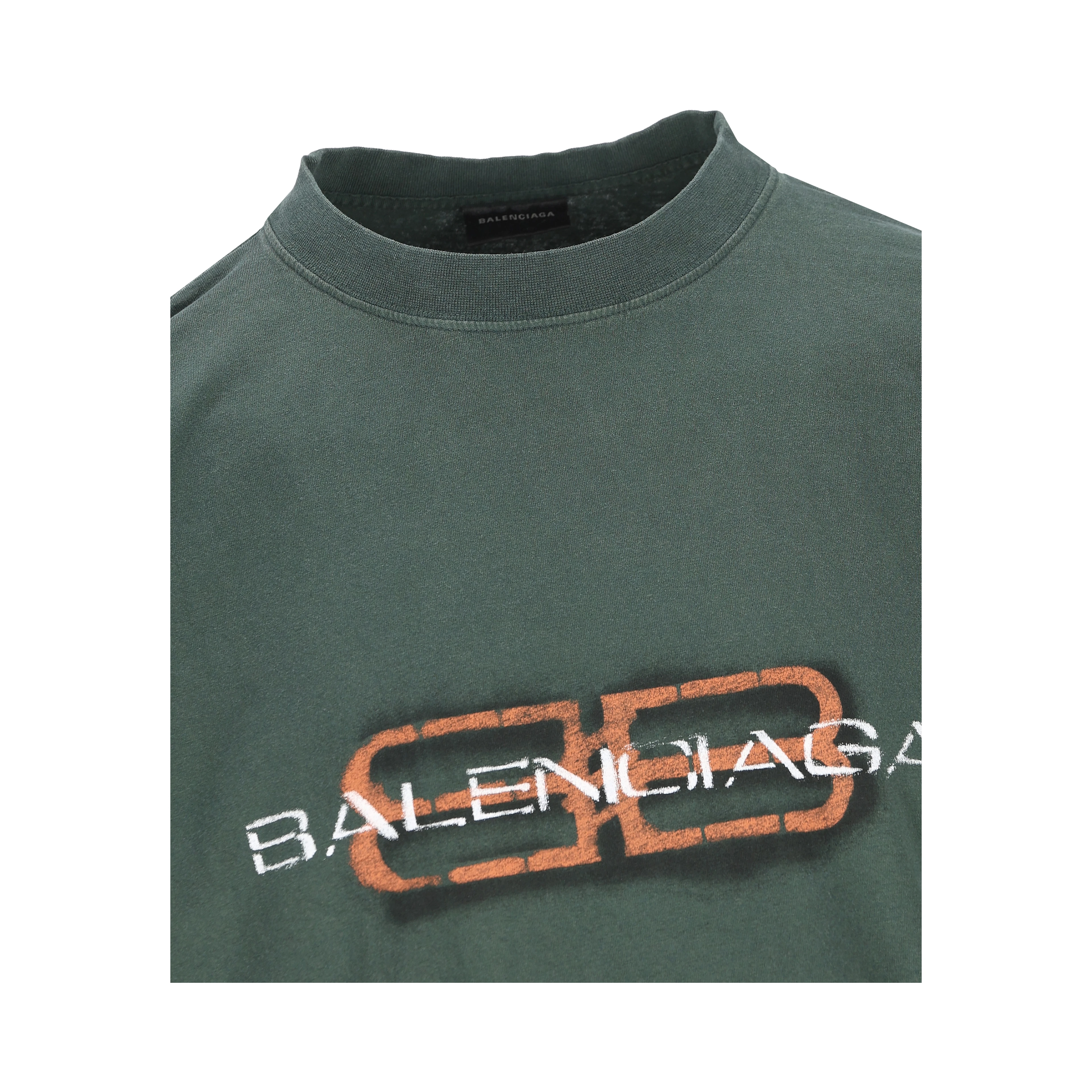 Balenciaga T-shirts and Polos Green