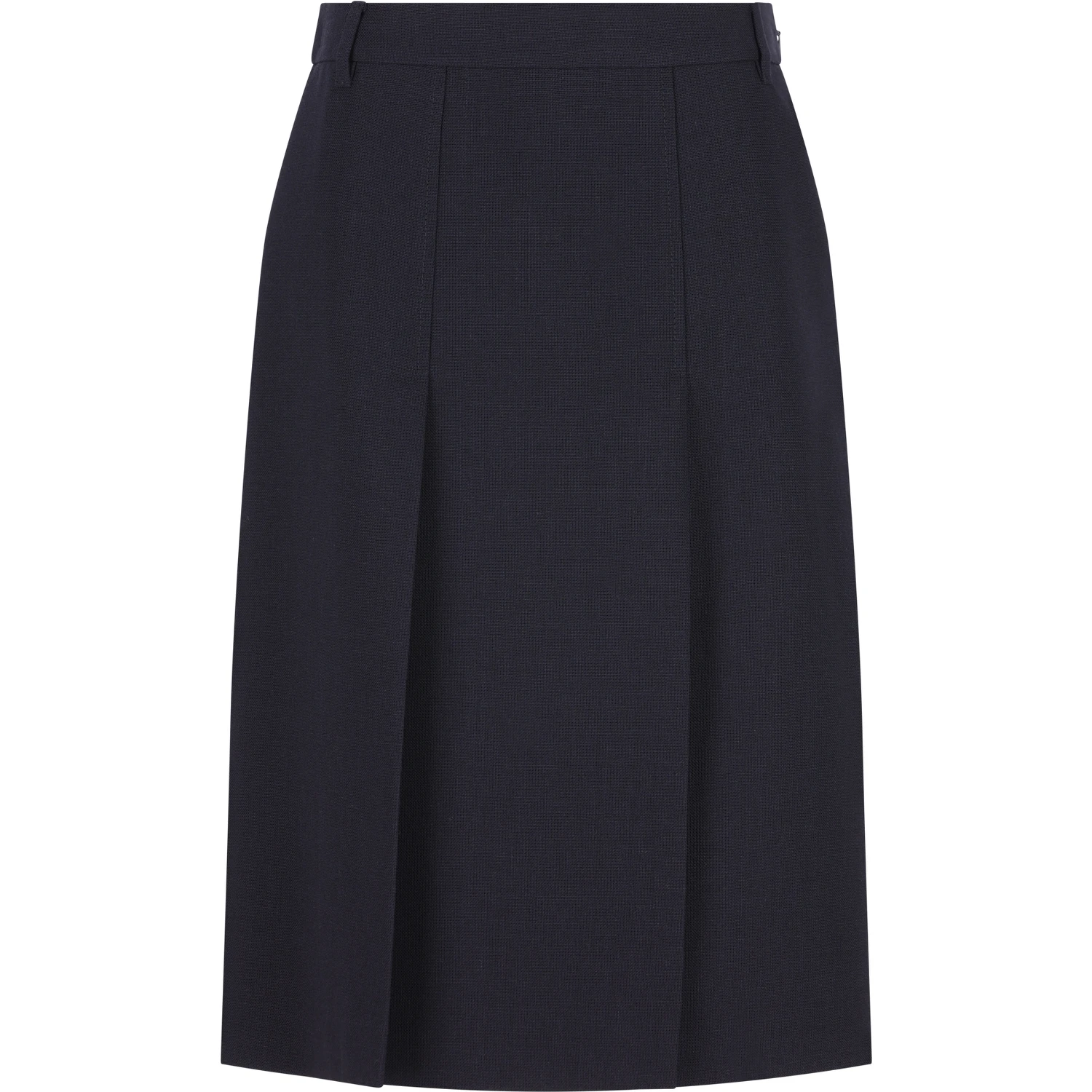 Pleated belt loops skirt